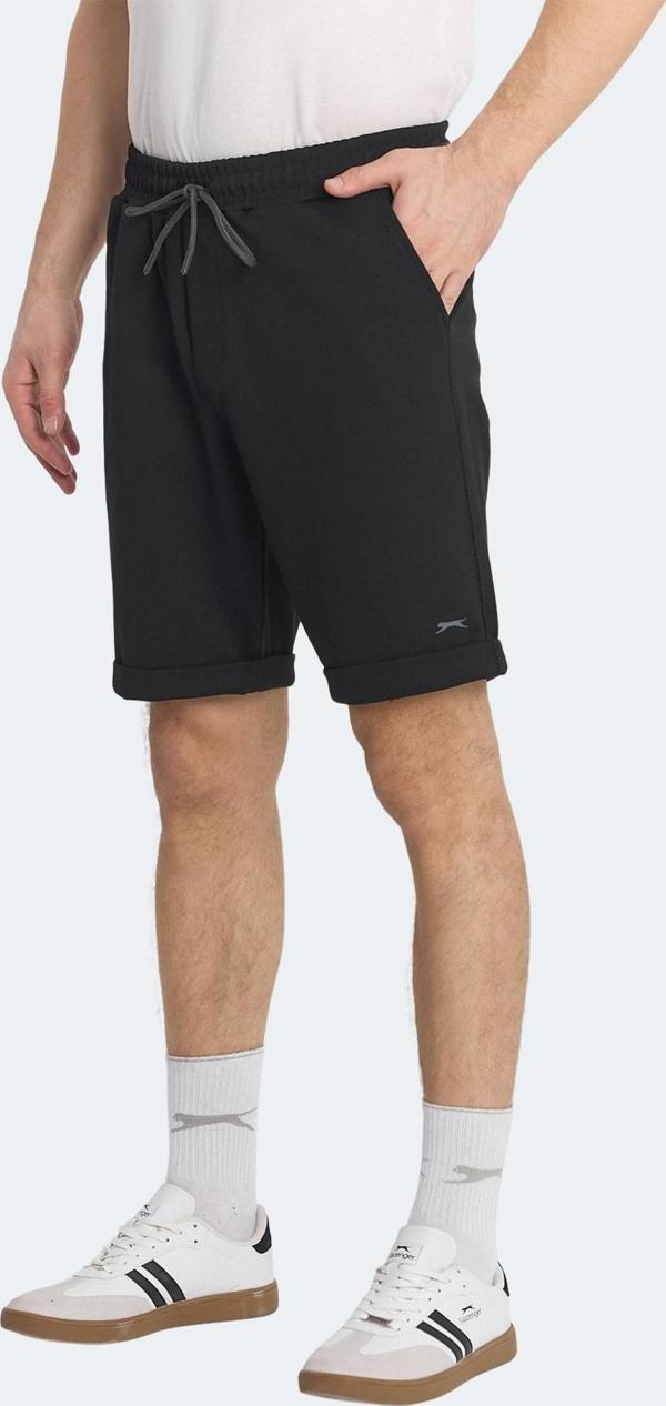 Slazenger NOVA Erkek Şort Siyah - Image 1