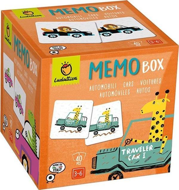 Ludattica Memo Box - Cars - Image 1