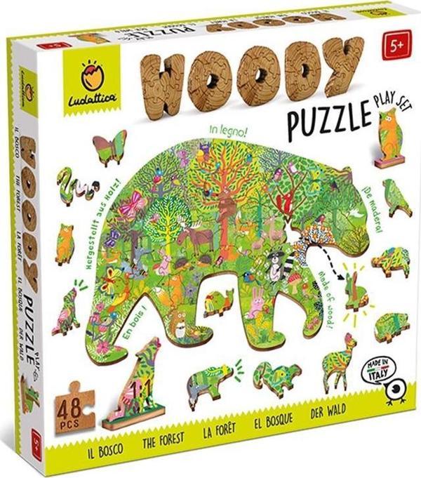 Ludattica The Forest - Woody Puzzle - Image 1