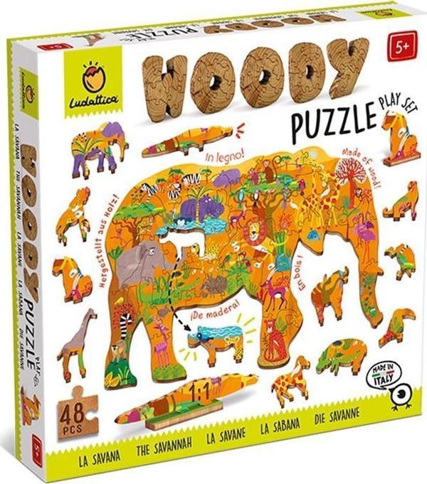 Ludattica The Savannah - Woody Puzzle - Image 1
