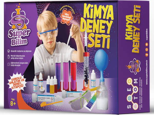 Süper Bilim Kimya Deney Seti - Image 1