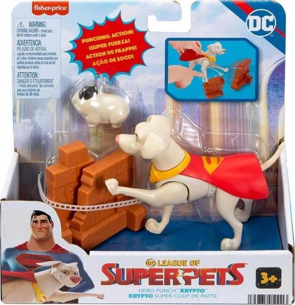 DC League of Super Pets Aksiyon Figürleri - Krypto - Image 1