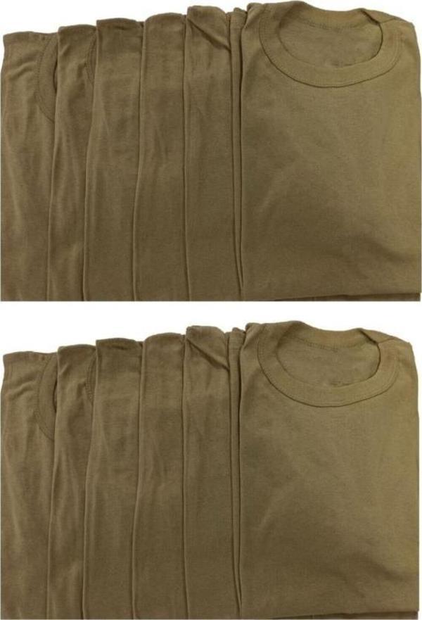 Erkek Yeşil Asker Atleti 12'li - XLarge - Image 1