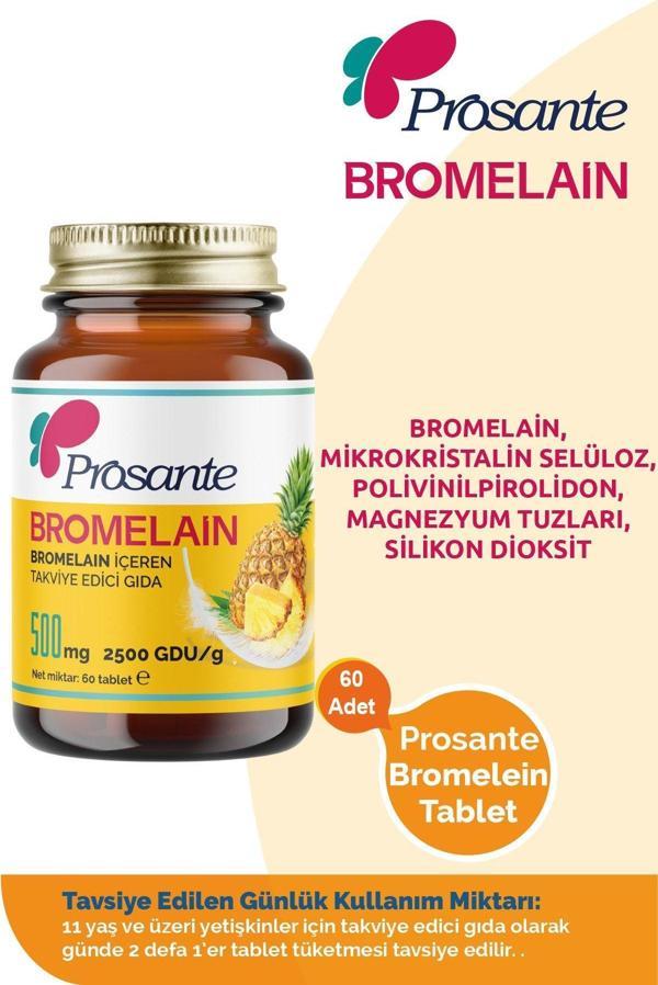 Prosante Bromelain 500 mg 60 Tablet - Image 1