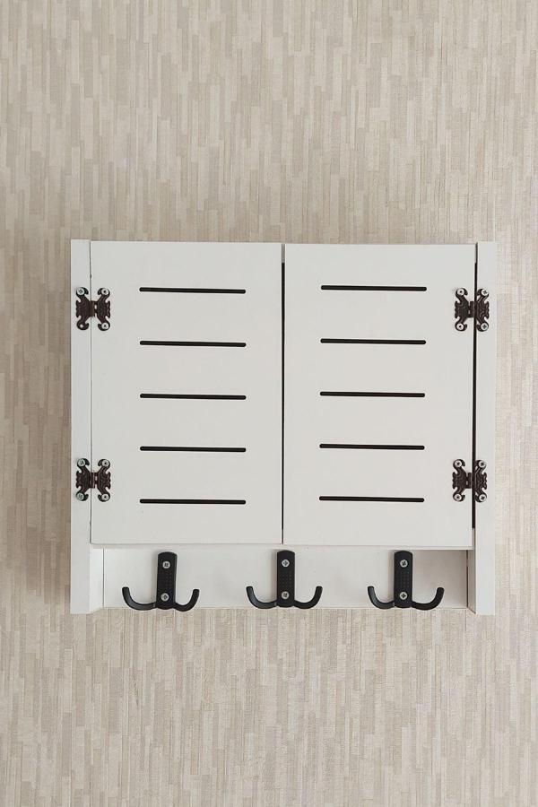 Hkm Ticaret 40X50 Cm Geniş Dekoratif Anahtarlıklı Sigorta Saklama Kutusu! Elektrik Pano Düzenleyici! - Image 1