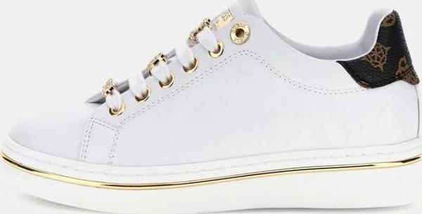 Guess Kadın Beyaz Stasey 4G Logolu Sneaker - Image 1