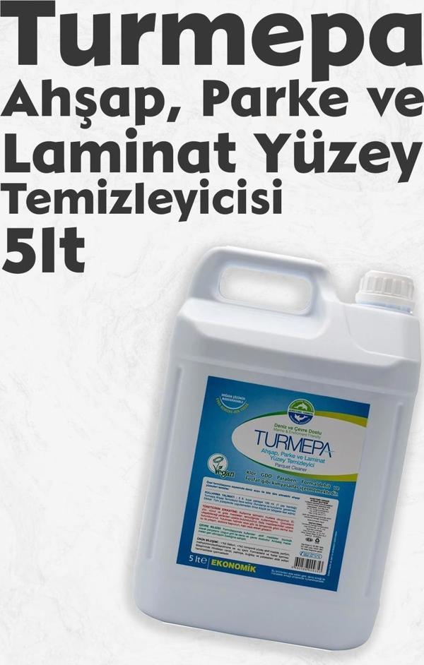 Turmepa Ahşap, Parke ve Laminat Yüzey Temizleyicisi 5 Litre - Image 1