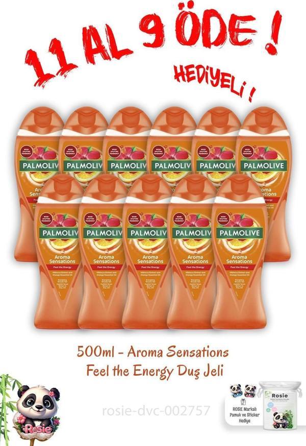 11 Al 9 Öde Aroma Sensations Feel The Energy Duş Jeli 500 Ml - Image 1