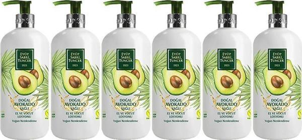 Eyüp Sabri Tuncer Doğal Avokado Yağlı El Ve Vücut Losyonu 500 ML x 6 Adet - Image 1