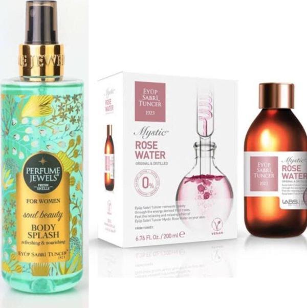 Eyüp Sabri Tuncer Soul Beauty Vücut Spreyi ve Mistik Gülsuyu - Image 1