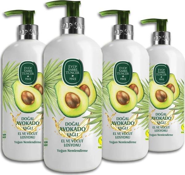 Eyüp Sabri Tuncer Avokado El Ve Vücut Losyonu 500 ML - 4 Adet - Image 1