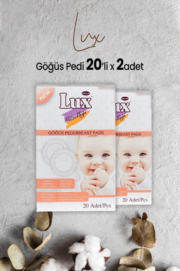 Lux Göğüs Pedi 20' li x 2 Adet - Image 1