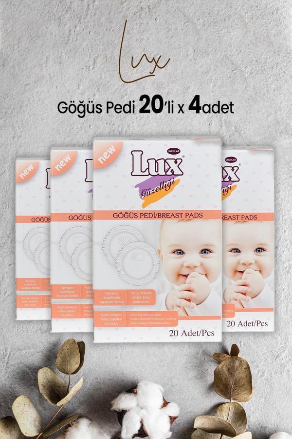 Lux Göğüs Pedi 20' li x 4 Adet - Image 1