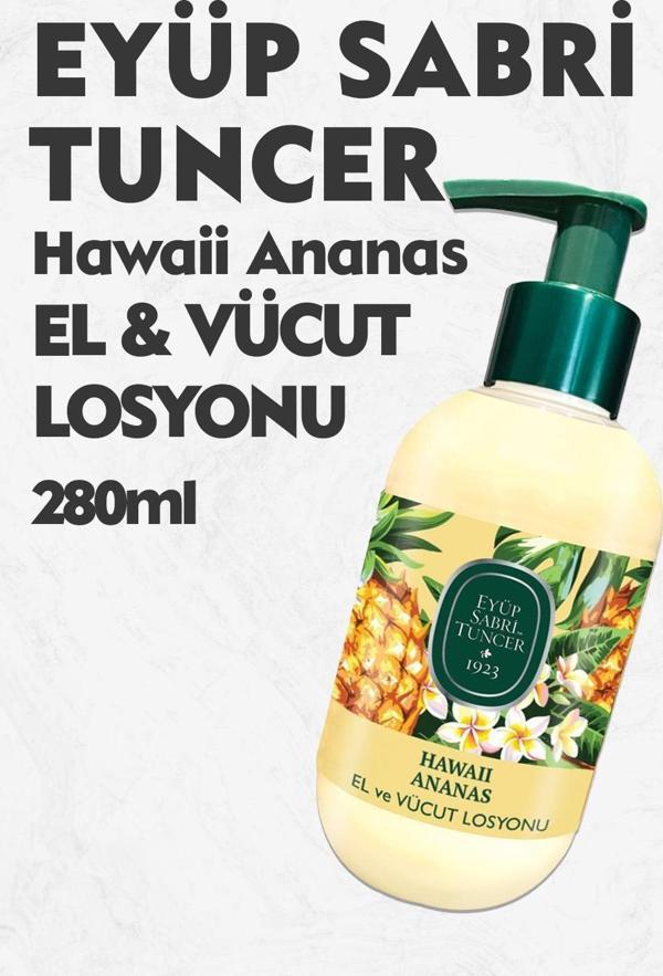 Eyüp Sabri Tuncer Hawaii Ananas El ve Vücut Losyonu 280 ml - Image 1