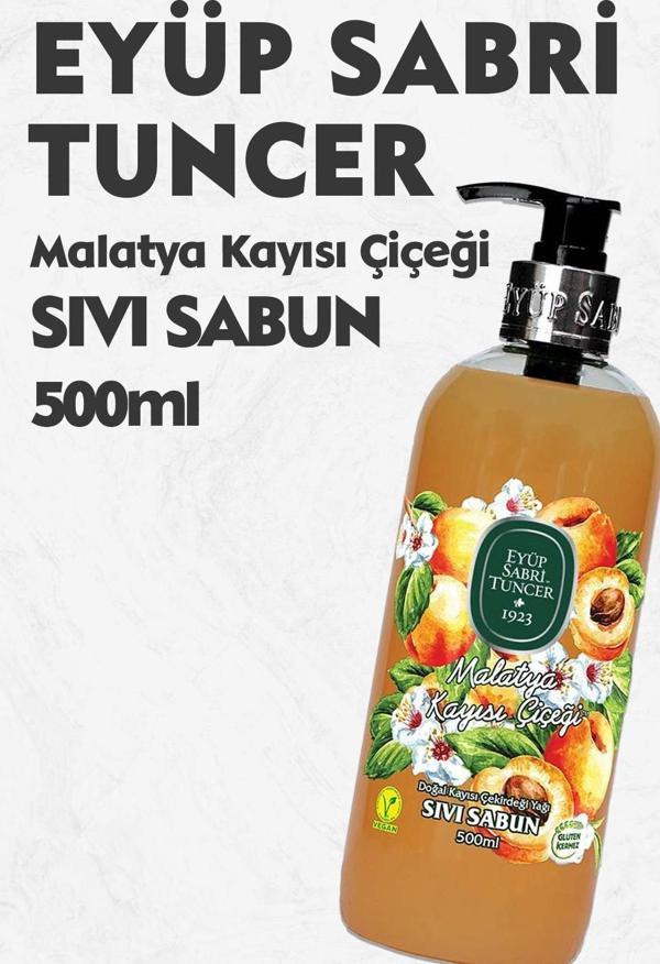 Eyüp Sabri Tuncer Malatya Kayısı Çiçeği Sıvı Sabun 500 ml - Image 1