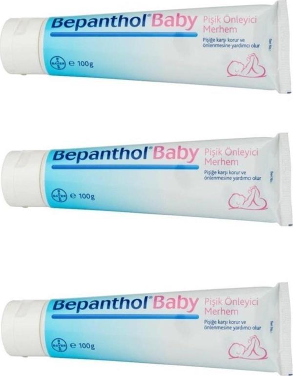 Bepanthol Baby Pişik Önleyici Merhem 100 gr x 3 - Image 1