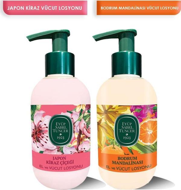 Eyüp Sabri Tuncer Japon Kiraz ve Bodrum Mandalinası Losyon 280 ml - Image 1