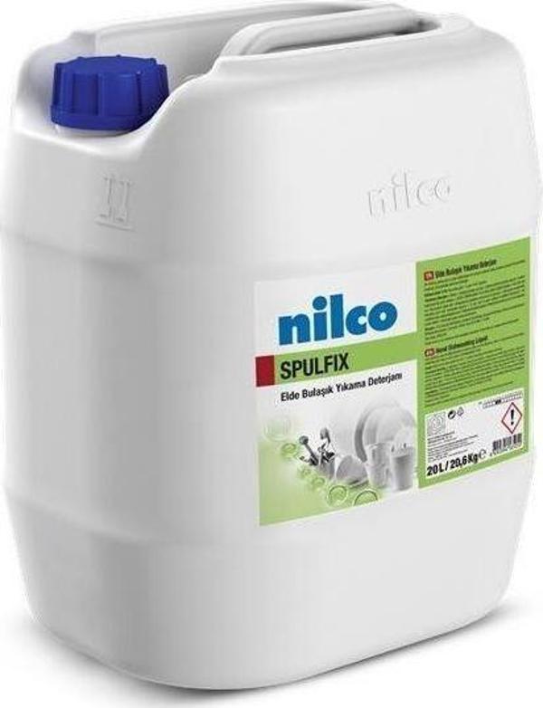 Nilco SPULFIX 20LT/20.6 KG ELDE BULAŞIK YIKAMA DETERJANI - Image 1