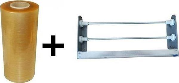 Streç film dispenseri kayar bıçaklı+1250x30cm 8mikron streç - Image 1