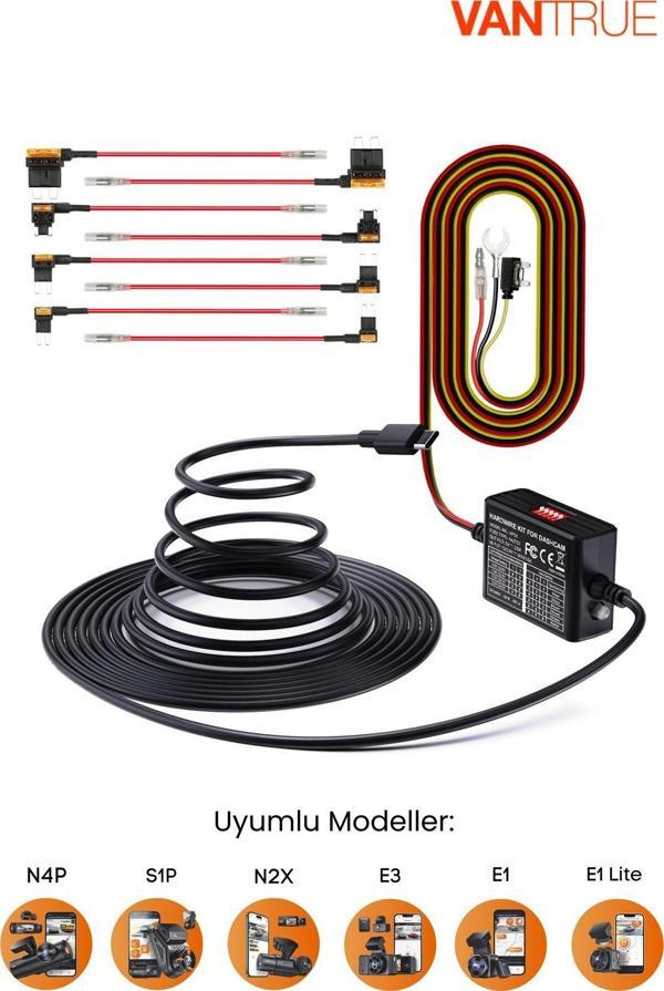 Vantrue Vp01 Park Gözetim Modu Kablosu - Image 1