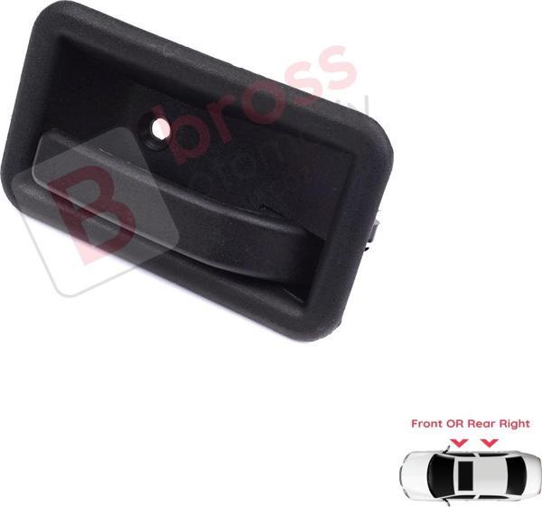 Renault 19 Phase 2 1992-2000 Clio MK1 1990-1999 İçin Ön veya Arka Sağ Kapı İç Açma Kolu Siyah - Image 1