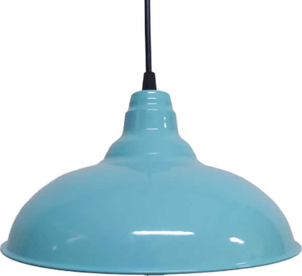 Rsylight Retro Metal Sarkıt Avize Rustik Tekli Sarkıt Açık Mavi - Image 1