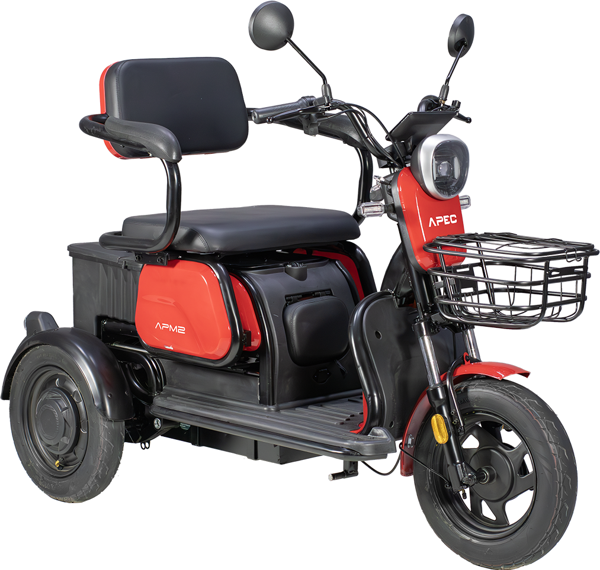 Volta Apec APM2 Elektrikli 3 Tekerlekli Motosiklet (Kayan Koltuk 2 Kişilik) - 2024 Model - Image 1
