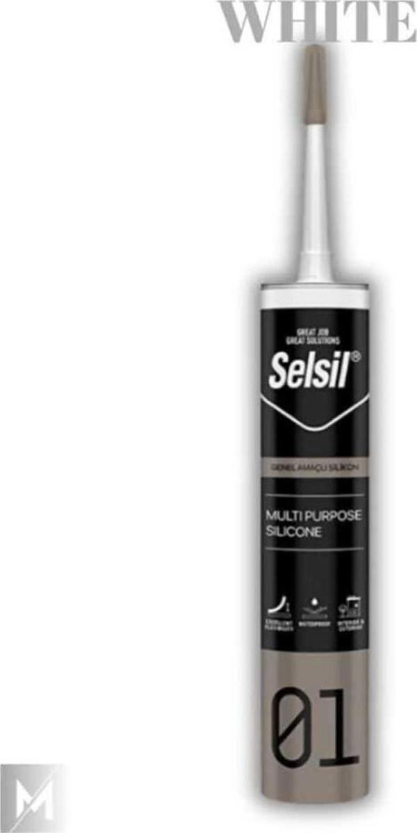 Selsil Beyaz Silikon 280 gr - Image 1