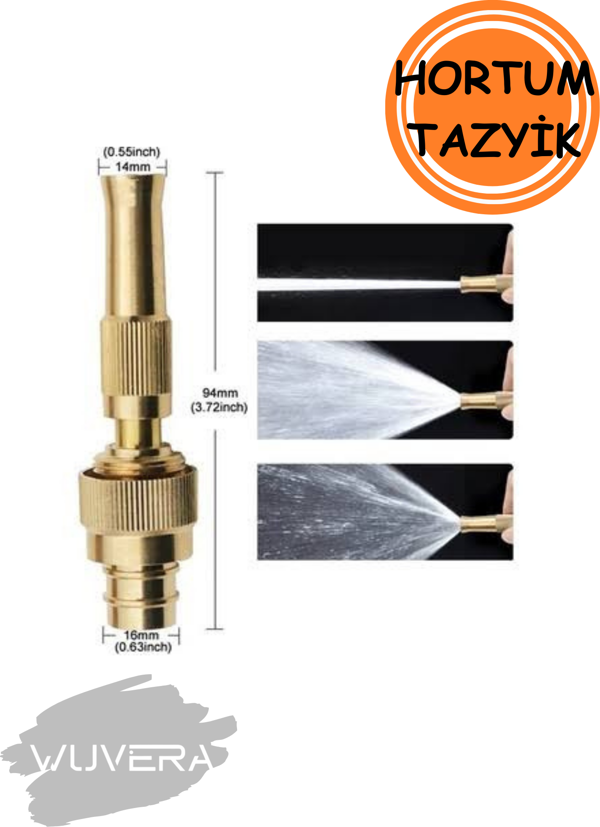Wuvera Musluk Ucu ve Hortum Tazyik Bağlantı Aparatı – Yüksek Basınçlı Su İçin İdeal - Image 1