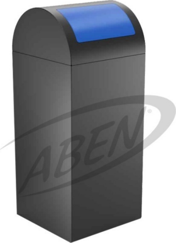 Tekli Metal Sıfır Atık Kutusu Geri Dönüşüm Çöp Kovası - Image 1