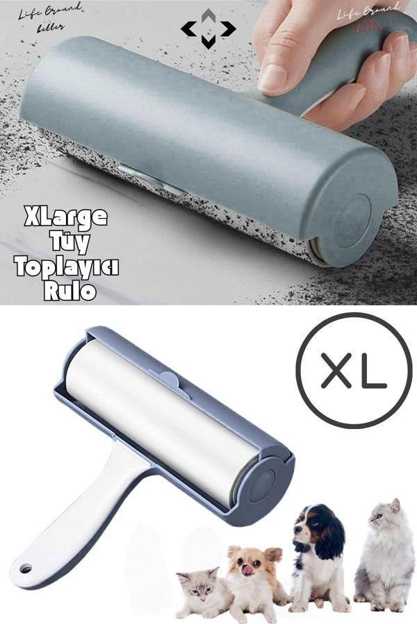 Liground Xlarge Tüy Toplayıcı Rulo Büyük Boy Evcil Hayvan Tüy Toplayıcı Kedi Köpek Tüyü Temizleme Kıl Toplama - Image 1