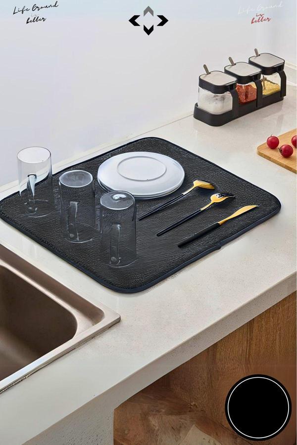 Liground Bulaşık Kurutma Matı Fiber Ultra Emici - Image 1