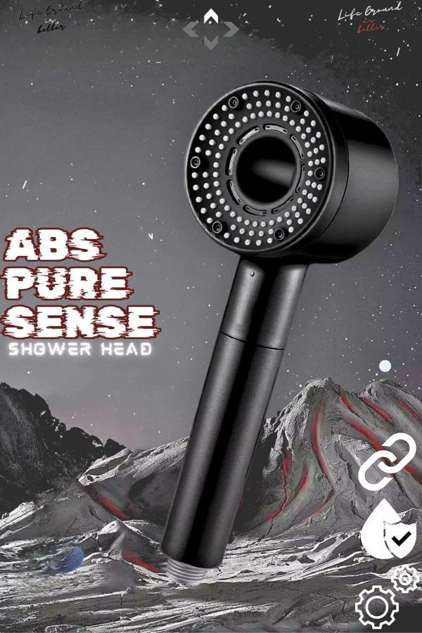 Liground Abs Pure Sense Basınçlı Duş Başlığı 5 Fonksiyonlu Abs Duş Telefonu Duş Seti Masajlı Duş Telefonu - Image 1