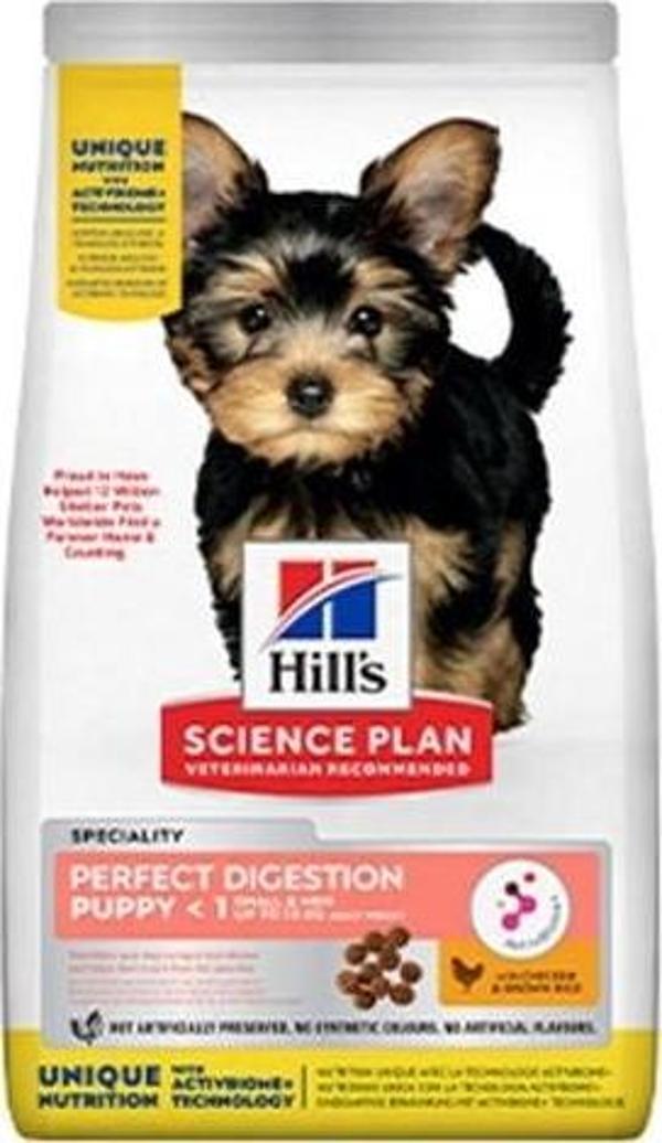 Hills Perfect Digestion Tavuklu Küçük Irk Yavru Köpek Maması 3 Kg - Image 1