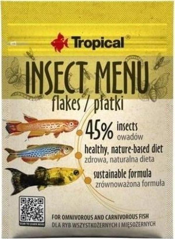 Tropical Insect Menu Larva Proteinli Pul Balık Yemi 12 Gr - Image 1