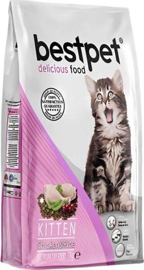 Best Pet Tavuklu Yavru Kedi Maması 15 Kg - Image 1