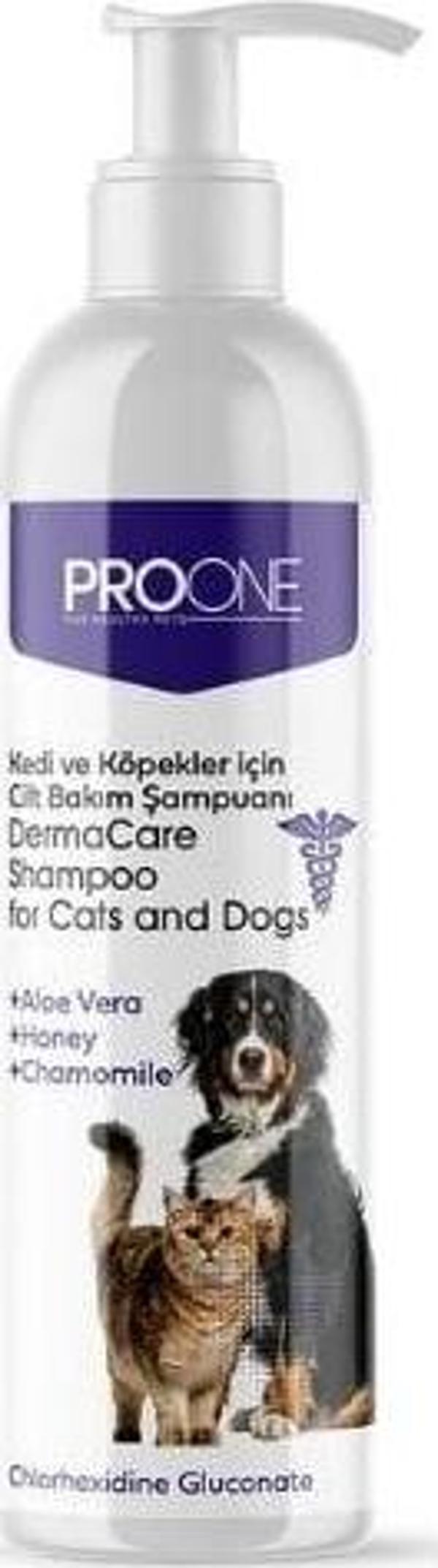 ProOne Kedi ve Köpekler için Derma Cilt Bakım Şampuanı 250 Ml - Image 1