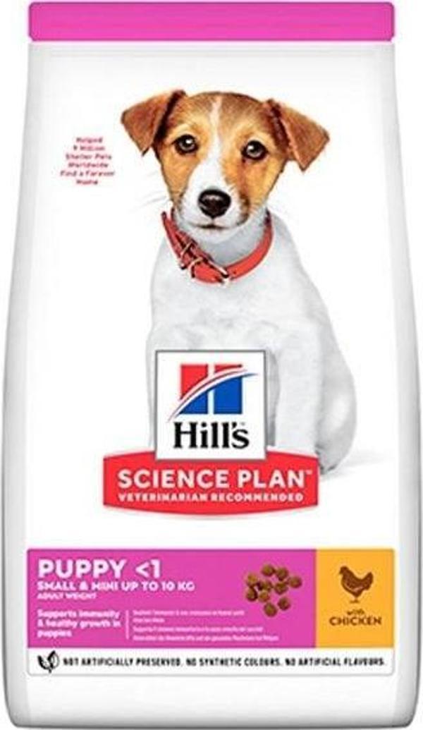 Hills Puppy Small & Miniature Tavuklu Küçük Irk Yavru Köpek Maması 1.5 Kg - Image 1