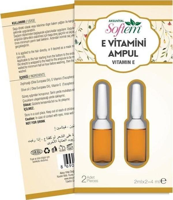 Softem E Vitamini - 2 Ampül - Image 1