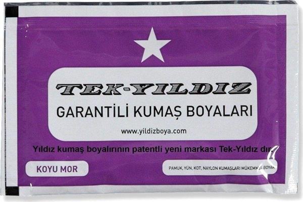 TekYıldız Kumaş Boyası - Koyu Mor - Image 1