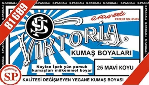 Viktoria Kumaş Boyası - 25 Mavi Koyu - Image 1