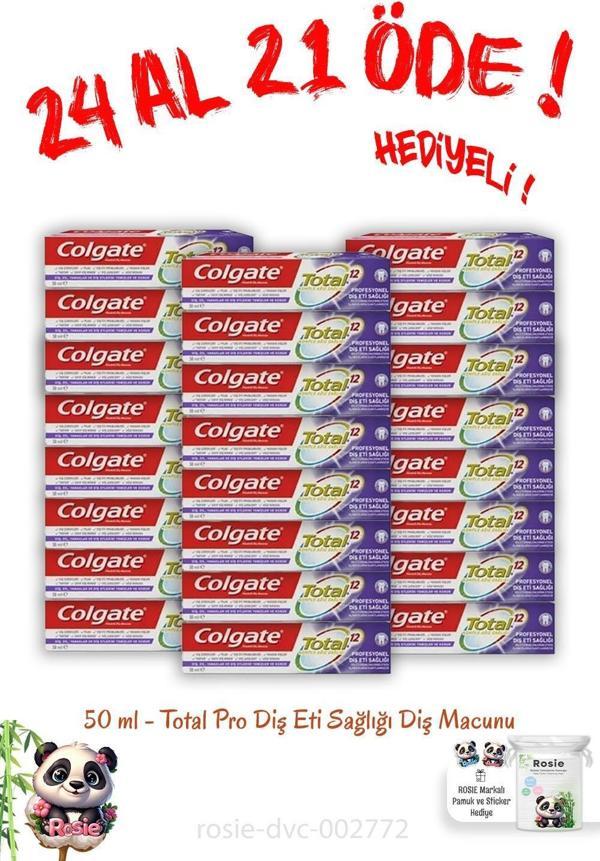 24 Al 21 Öde Total Pro Diş Eti Sağlığı Diş Macunu 50 ml - Image 1