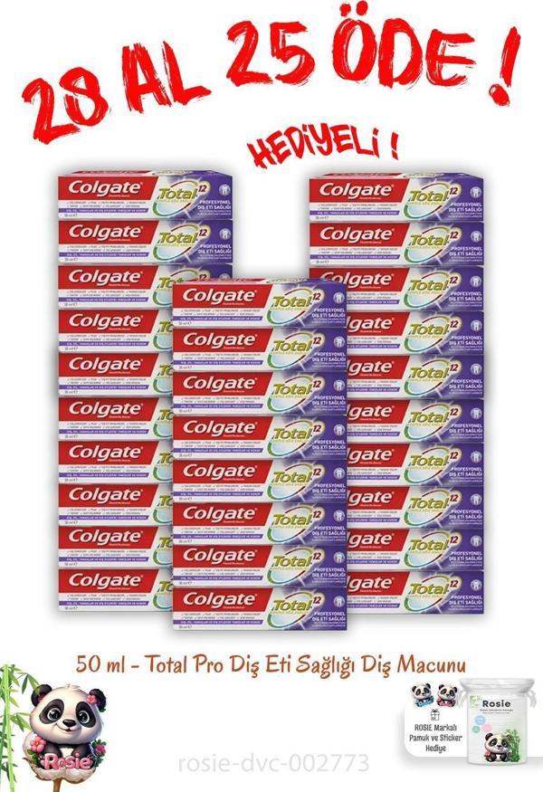 28 Al 25 Öde Total Pro Diş Eti Sağlığı Diş Macunu 50 ml - Image 1
