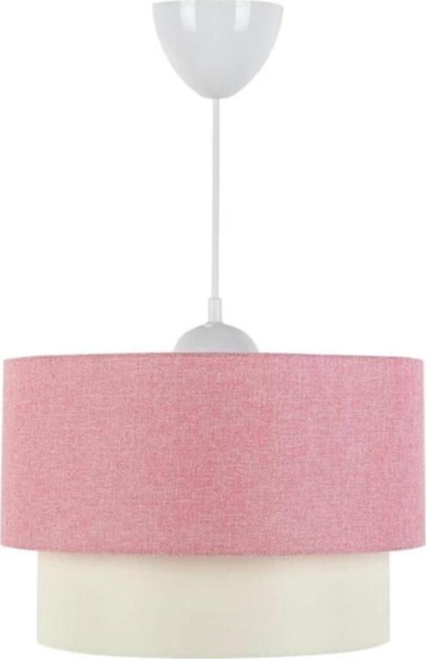 Pembe Pasta Tekli Sarkıt Avize - Image 1