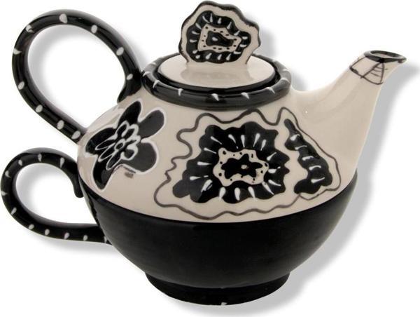 Cambria Nouveau Dekoratif  Porselen Çaydanlık - Image 1