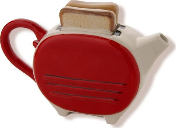 Tost Porselen Çaydanlık Toast Teapost Dekoratif - Image 1