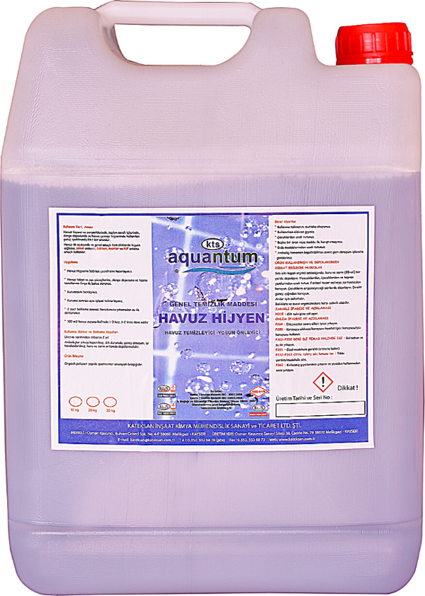 Aquantum 10 Kg Havuz Çevre ve Ayak Hijyeni - Liquid Foot Washer-ToptancıyızBiz - Image 1