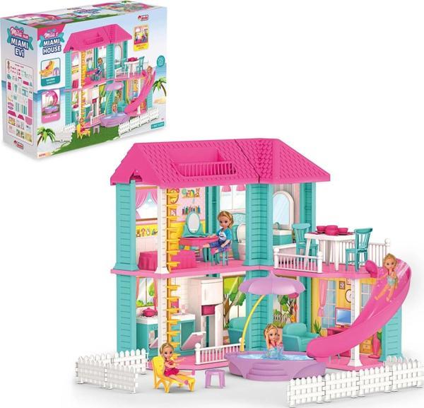 Mila'nın Miami Evi - Ev Oyuncak - Milanın Miami Ev Seti - Barbie Ev Seti - Rüya Evi - Oyun Evi - Image 1