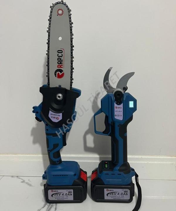 Hsgl Akülü Budama Makası ve  Testere İkili Set CS2103 YPT JD 4  - Image 1