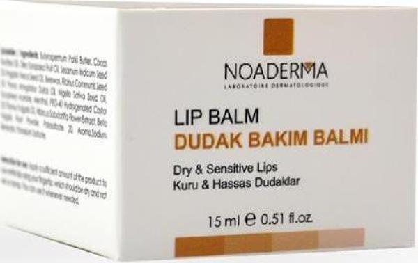 NOADERMA Dudak Bakım Balmı 15 ml - Image 1